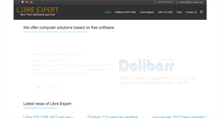 Desktop Screenshot of libre-expert.com