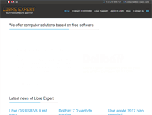 Tablet Screenshot of libre-expert.com